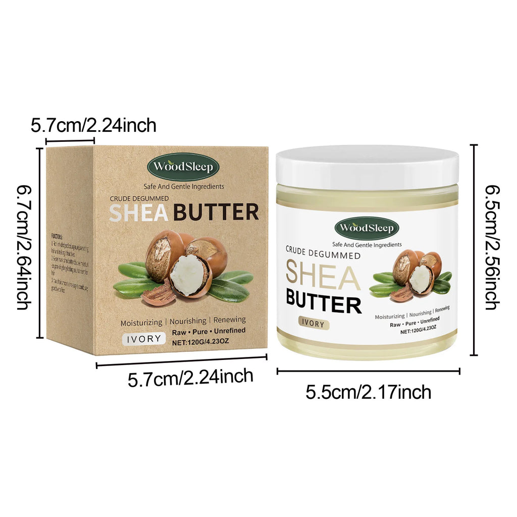 Shea Butter Moisturizer Suitable for Facial and Body Use, Long-lasting Moisturizing and Full Body Nourishing Skincare Cream