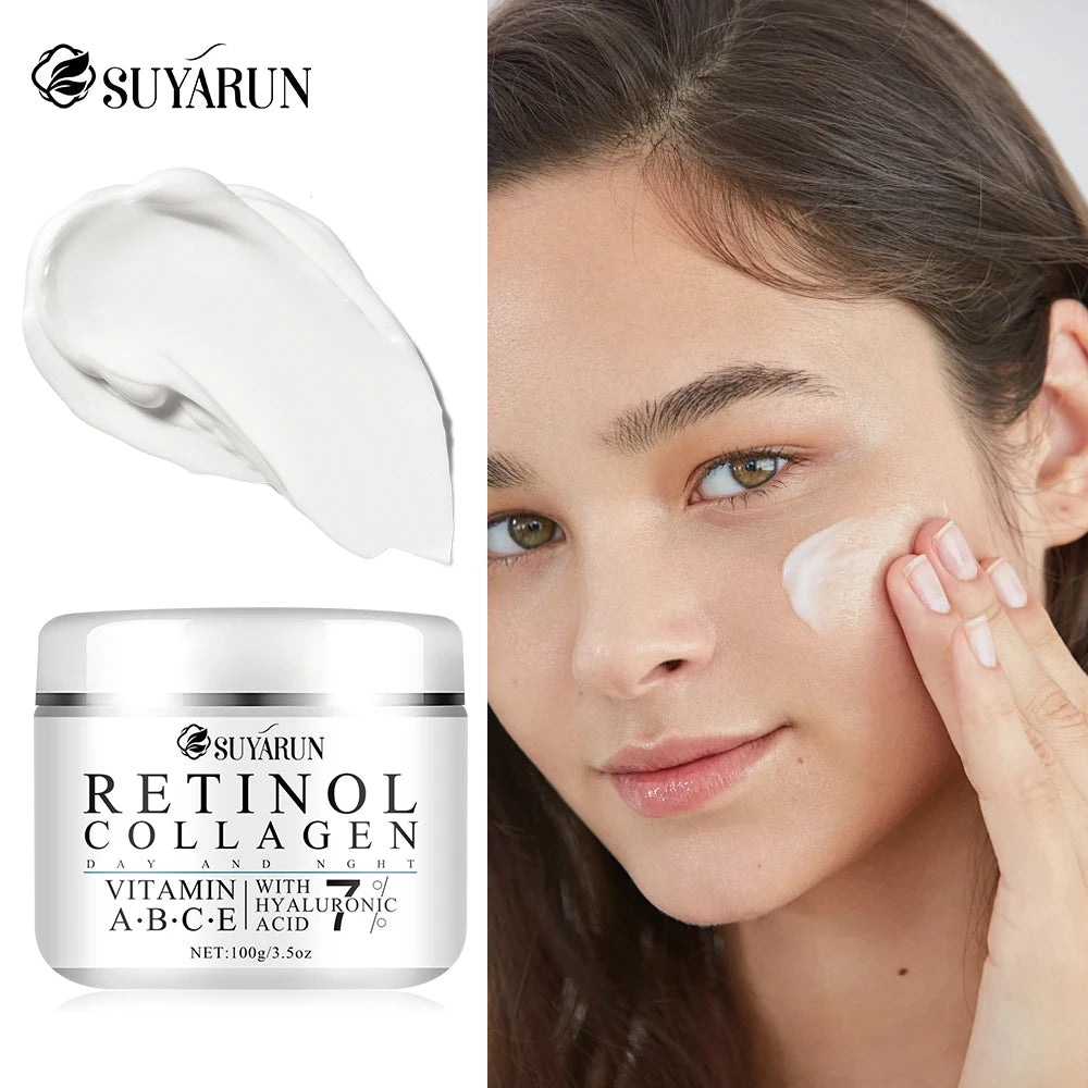 Rich in vitamin E, shea butter, wrinkle, anti-aging, exfoliating tender skin, suitable for men and women