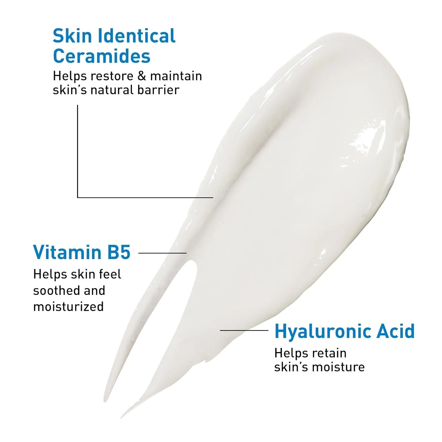Cerave Hyaluronic Acid Serum for Face with Vitamin B5 and Ceramides, Hydrating Face Serum for Dry Skin, Fragrance Free, 1 Ounce