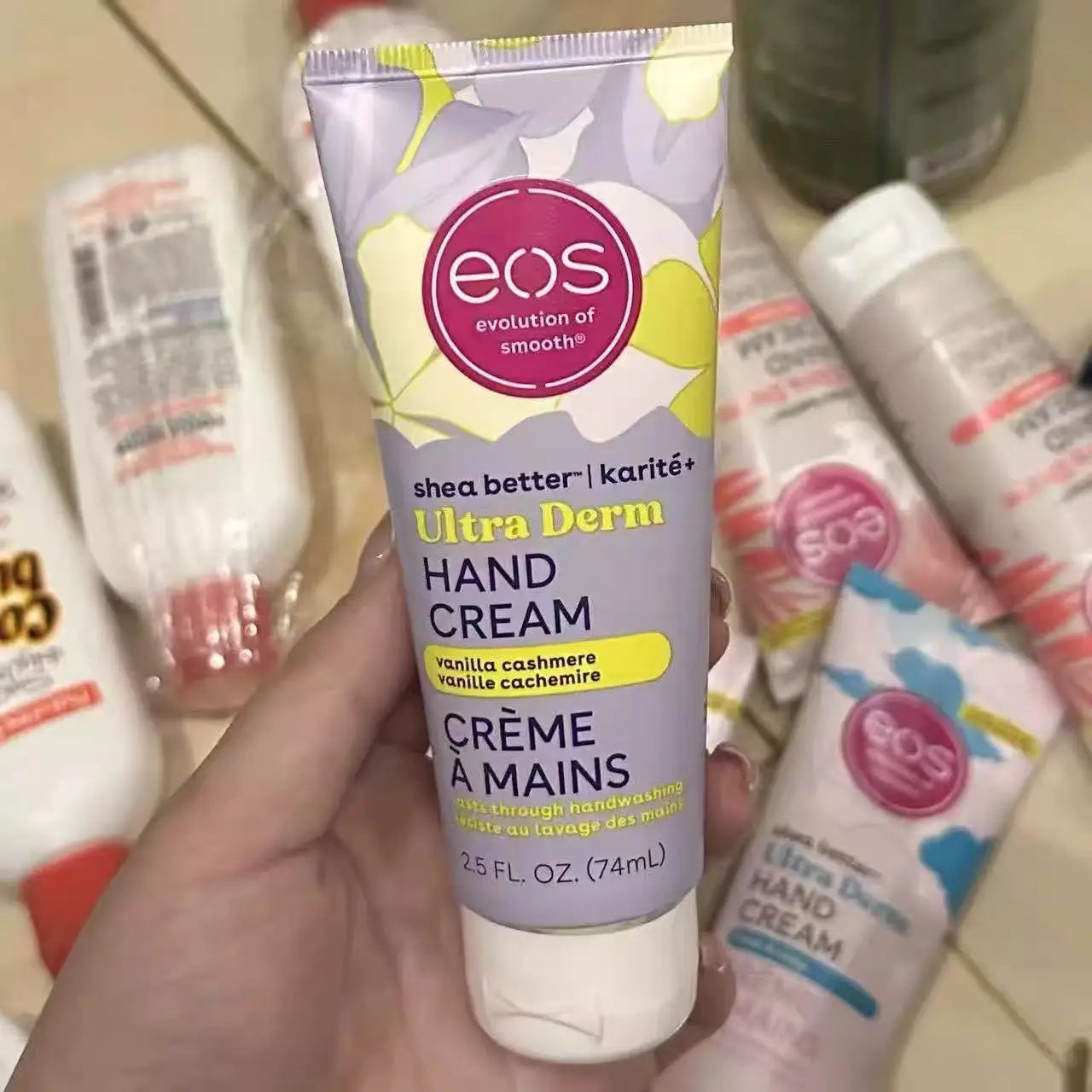 Shea Better Ultra Derm Hand Cream 74ml - Intense Moisturizing Shea Butter Lotion For Dry Hands Quick Absorb Non-Greasy Skincare