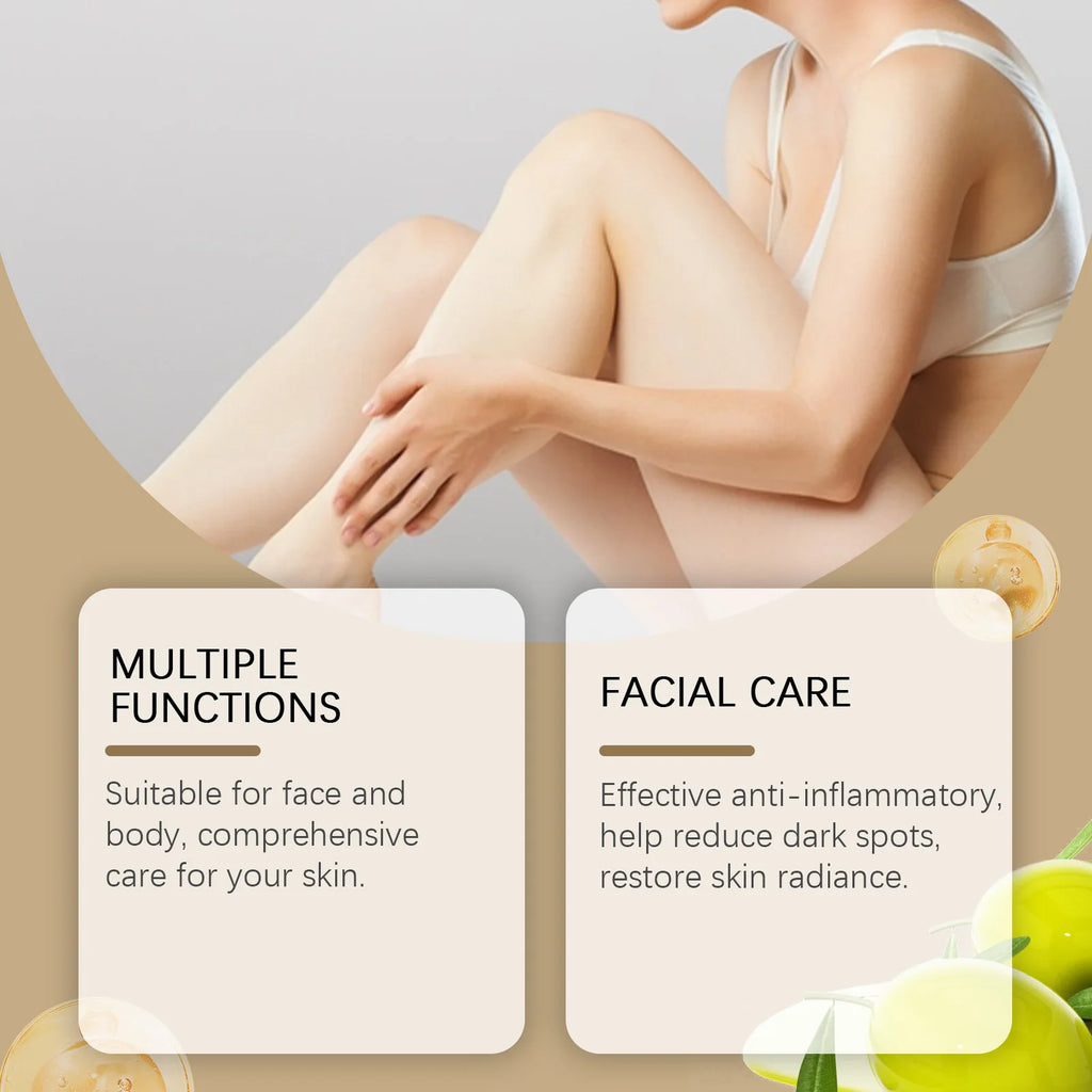 Shea Butter Moisturizer Suitable for Facial and Body Use, Long-lasting Moisturizing and Full Body Nourishing Skincare Cream