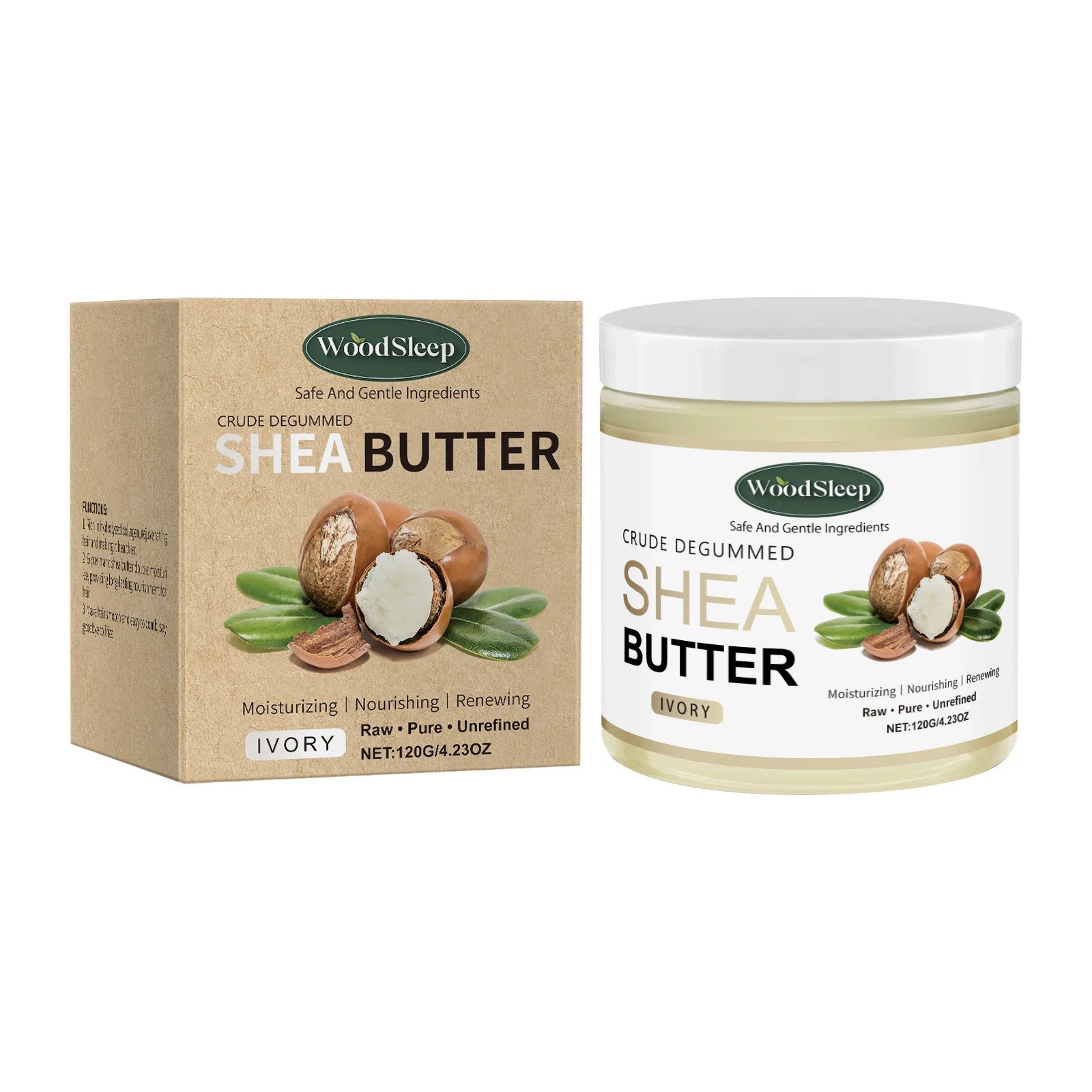 Shea Butter Moisturizer Suitable for Facial and Body Use, Long-lasting Moisturizing and Full Body Nourishing Skincare Cream
